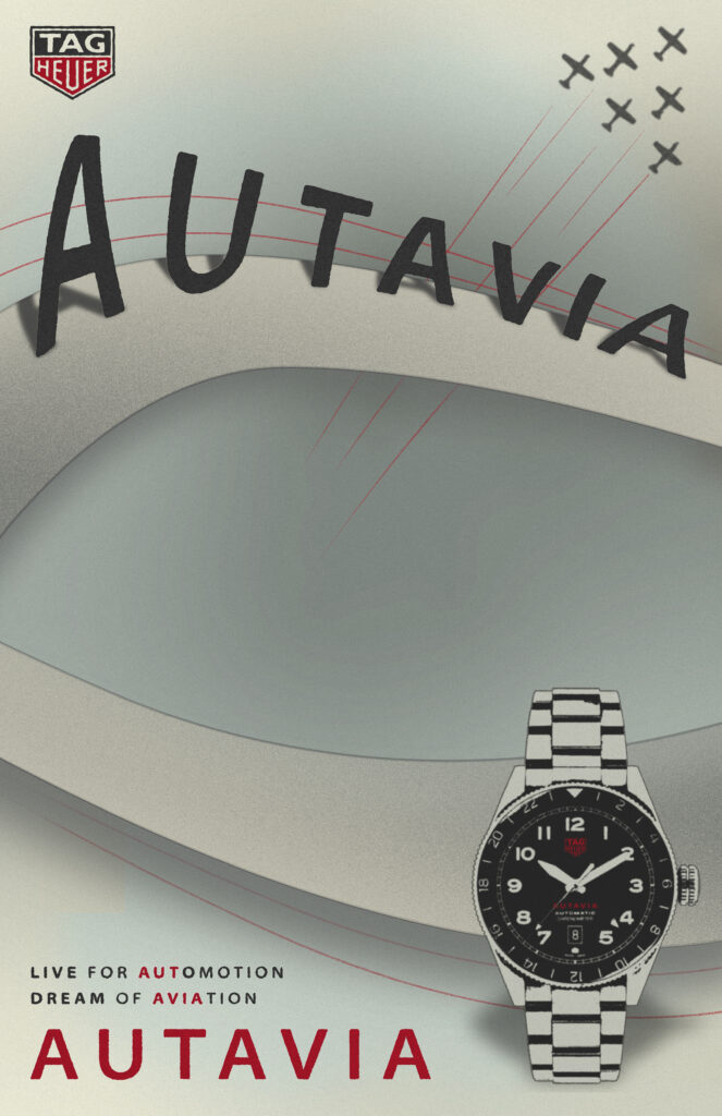 Tag Heuer print ad design